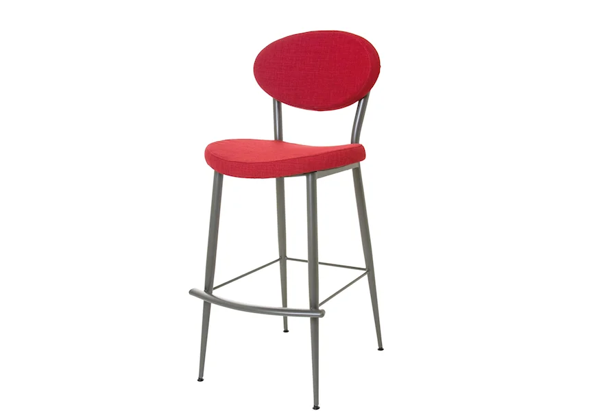 Boudoir 30" Bar Height Opus Stool by Amisco at Esprit Decor Home Furnishings